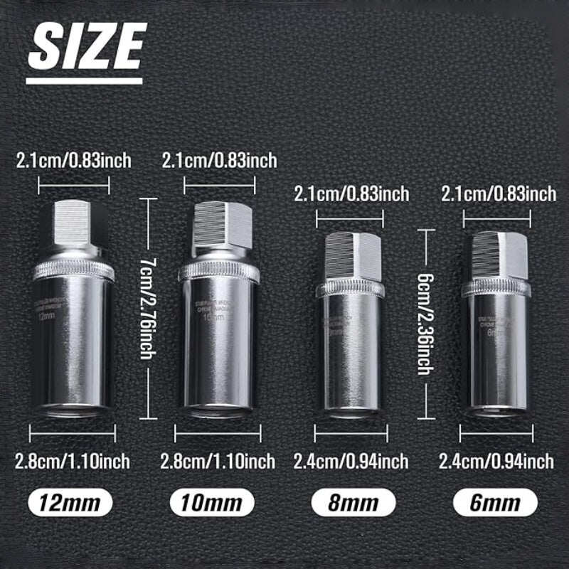 4 PCS Stud Extractor Set