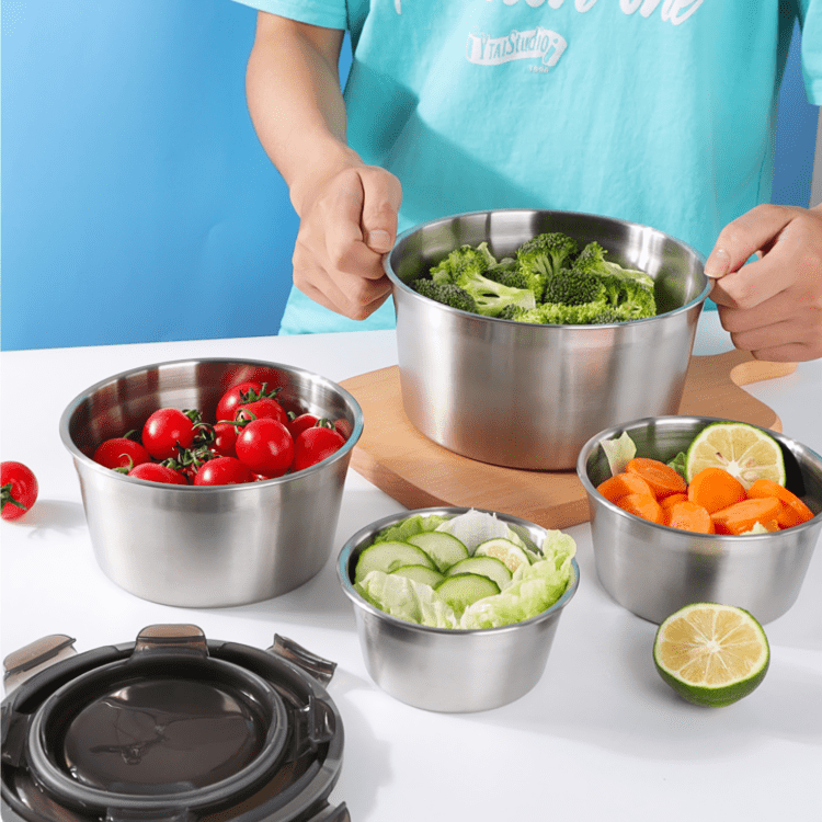 🔥LAST DAY SALE 49% OFF-100Pcs Medium Reusable Elastic Plastic Bowl Covers - Kitchen Bread Proofing