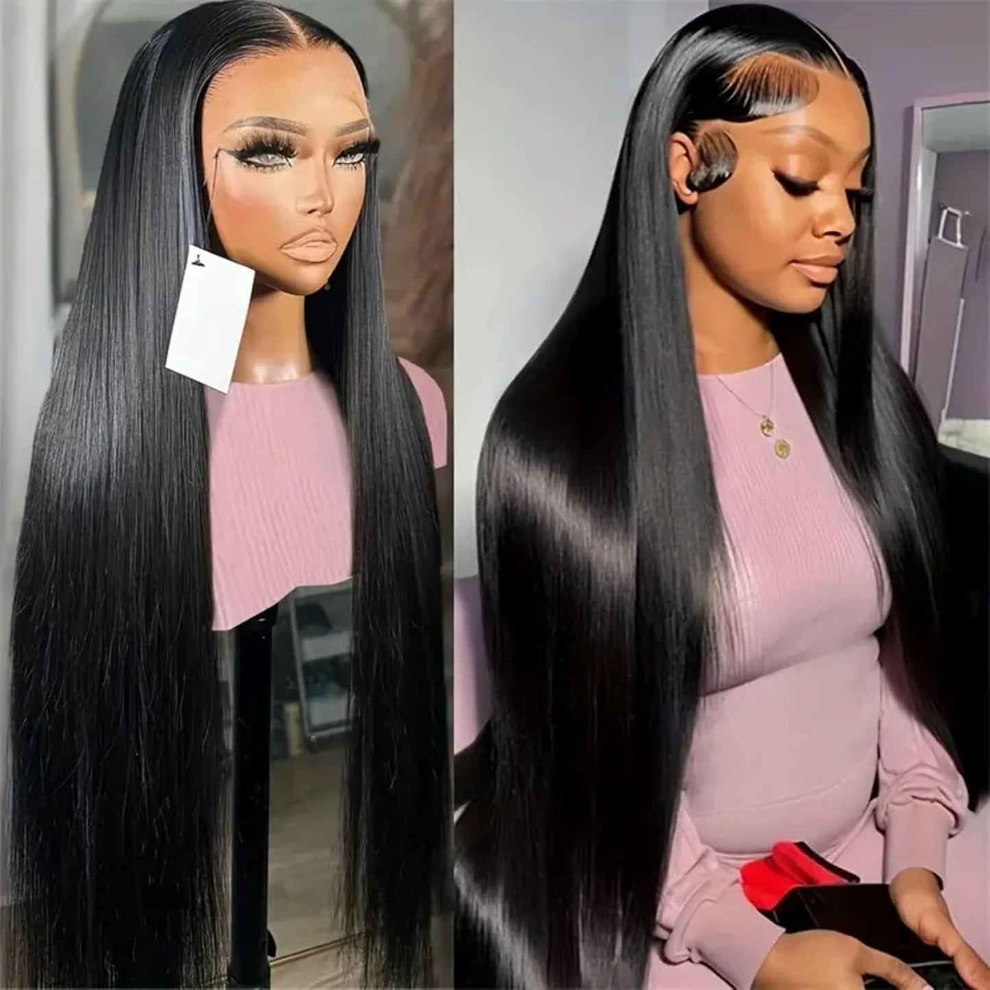 Special Summer Sale Deals 🌷💥Straight HD Transparent Lace Front Wigs Human Hair