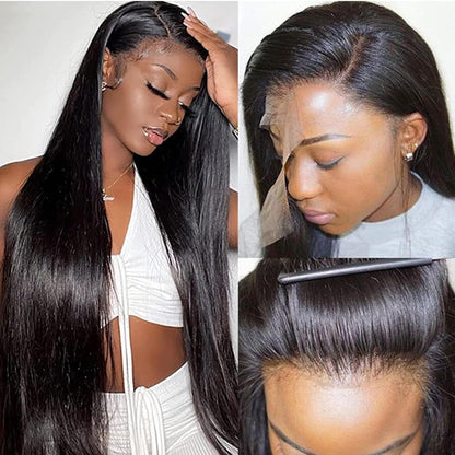 Special Summer Sale Deals 🌷💥Straight HD Transparent Lace Front Wigs Human Hair