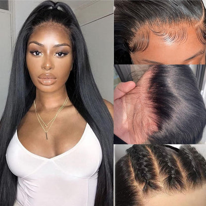 Special Summer Sale Deals 🌷💥Straight HD Transparent Lace Front Wigs Human Hair