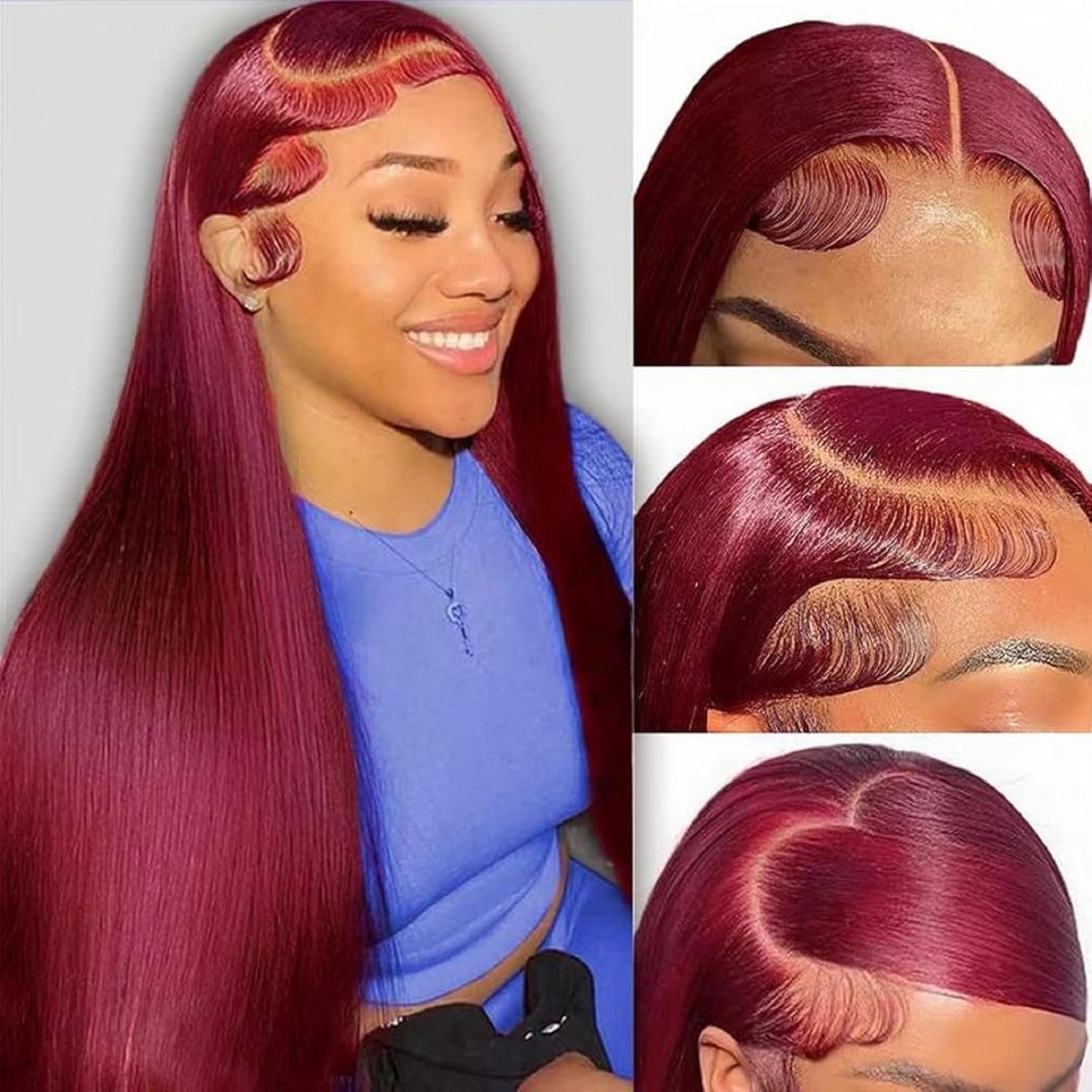 Special Summer Sale Deals 🌷💥Straight HD Transparent Lace Front Wigs Human Hair
