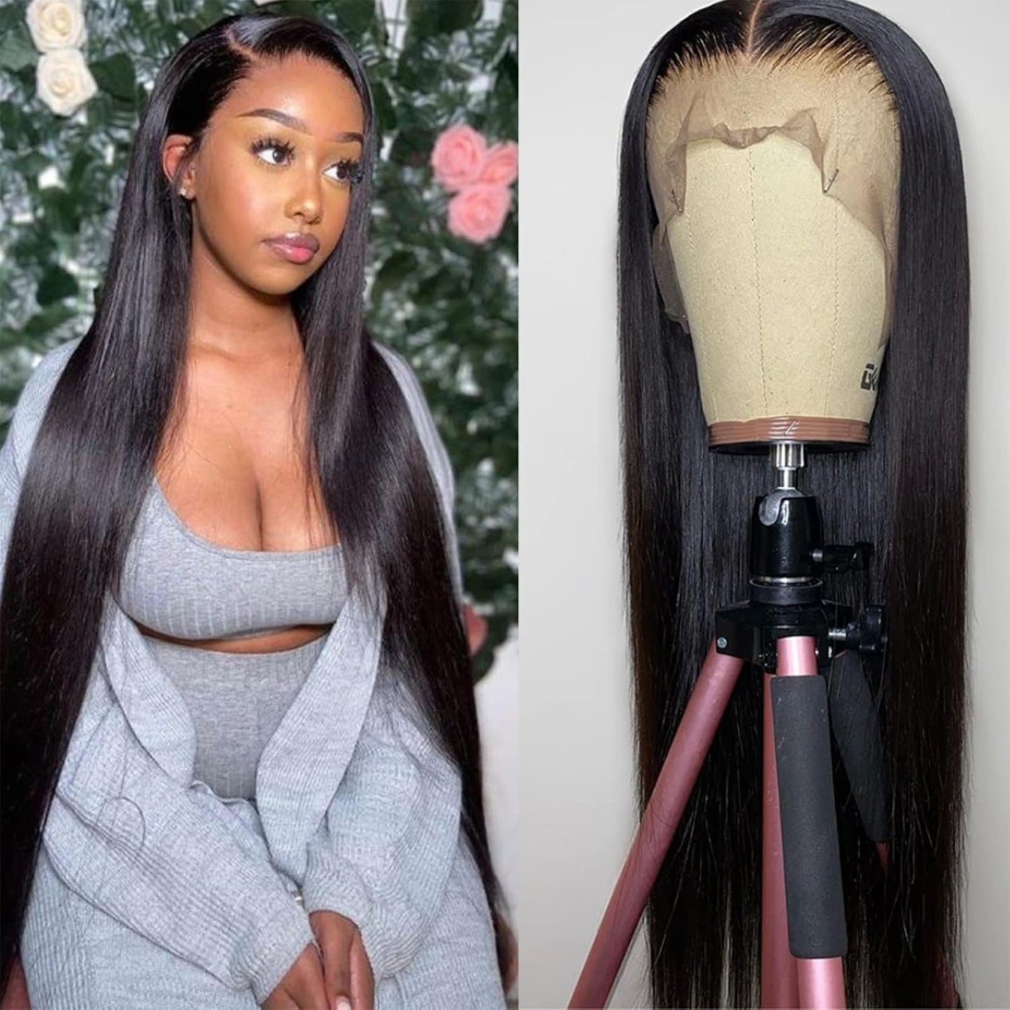 Special Summer Sale Deals 🌷💥Straight HD Transparent Lace Front Wigs Human Hair