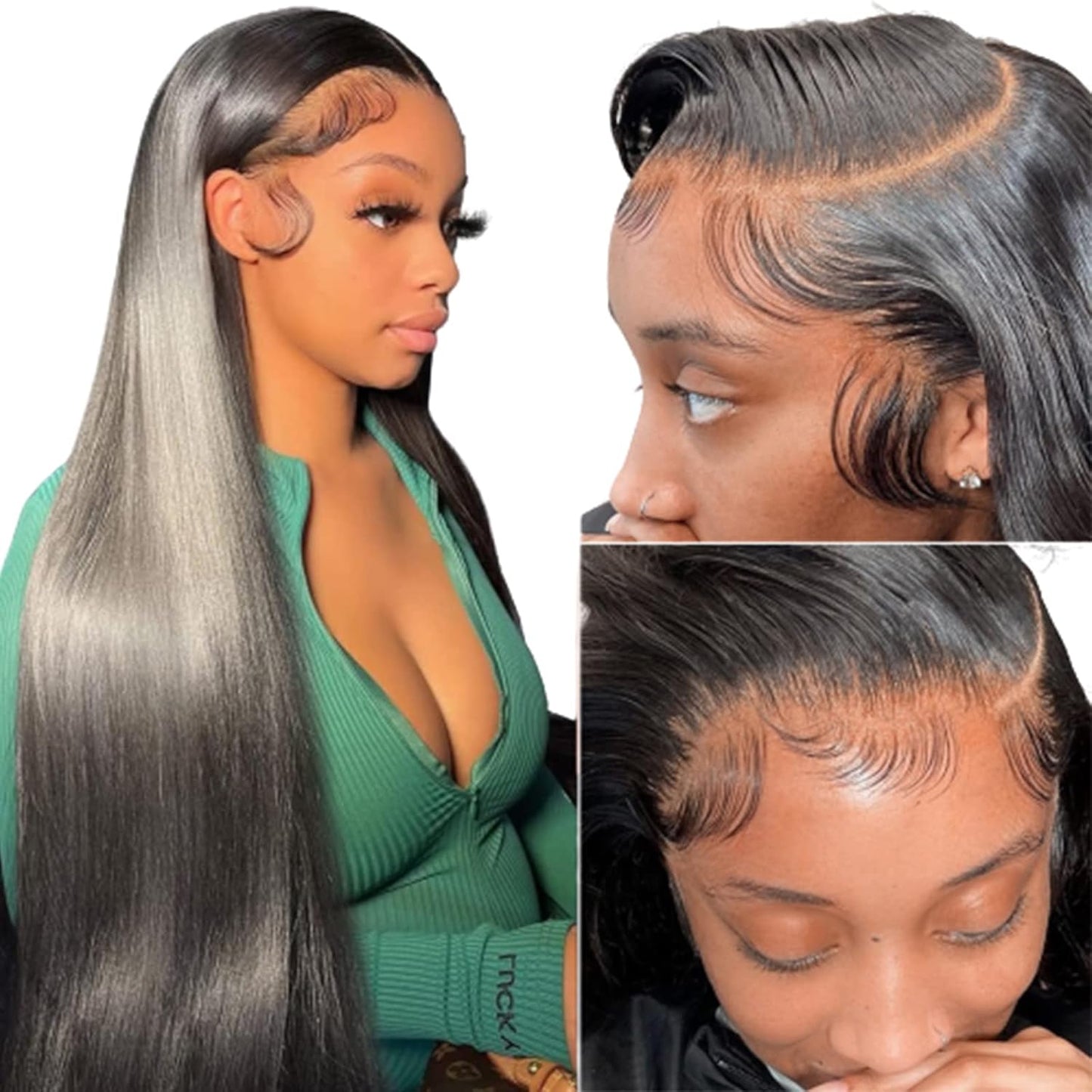 Special Summer Sale Deals 🌷💥Straight HD Transparent Lace Front Wigs Human Hair