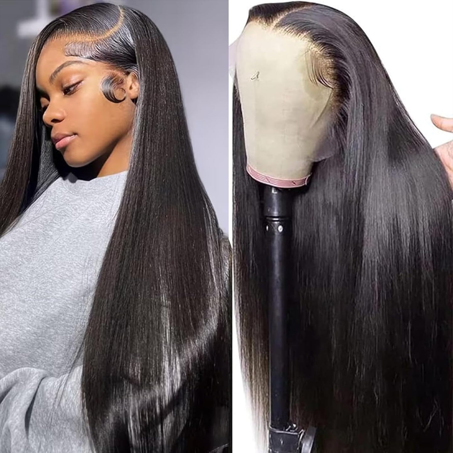 Special Summer Sale Deals 🌷💥Straight HD Transparent Lace Front Wigs Human Hair