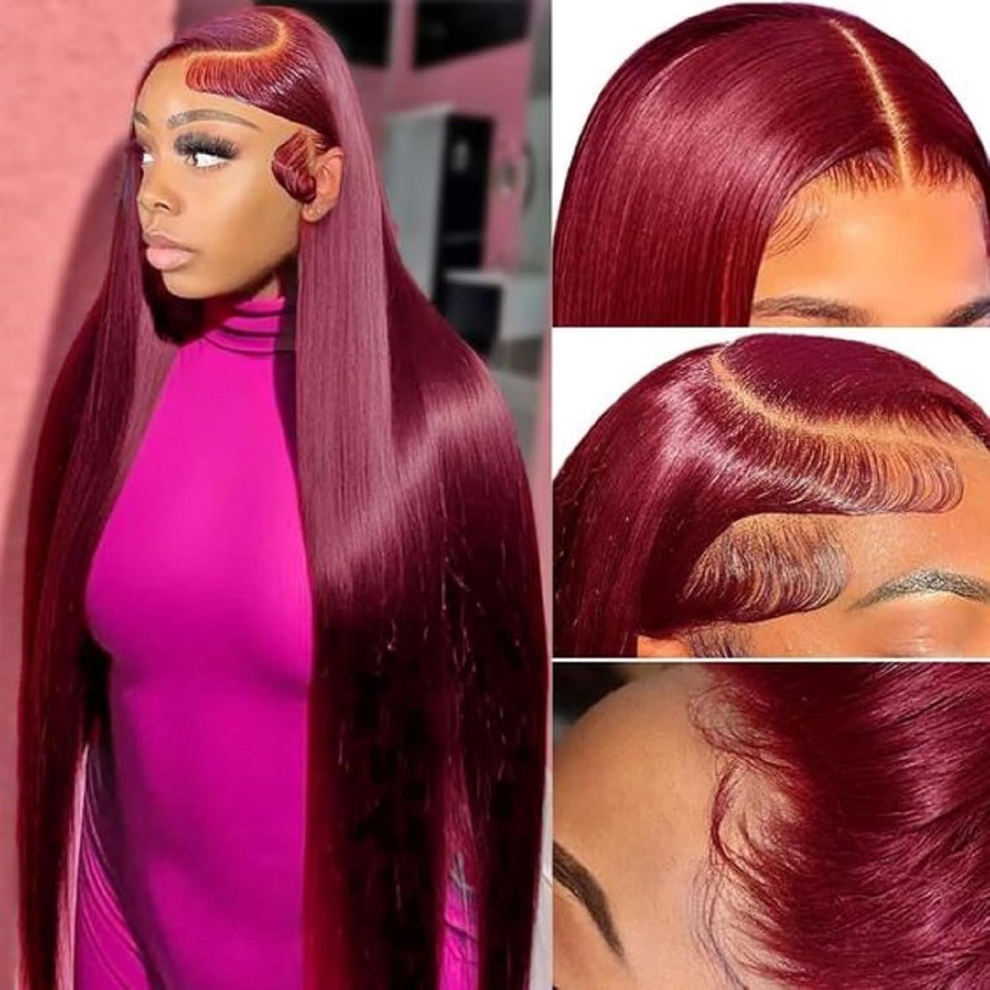 Special Summer Sale Deals 🌷💥Straight HD Transparent Lace Front Wigs Human Hair