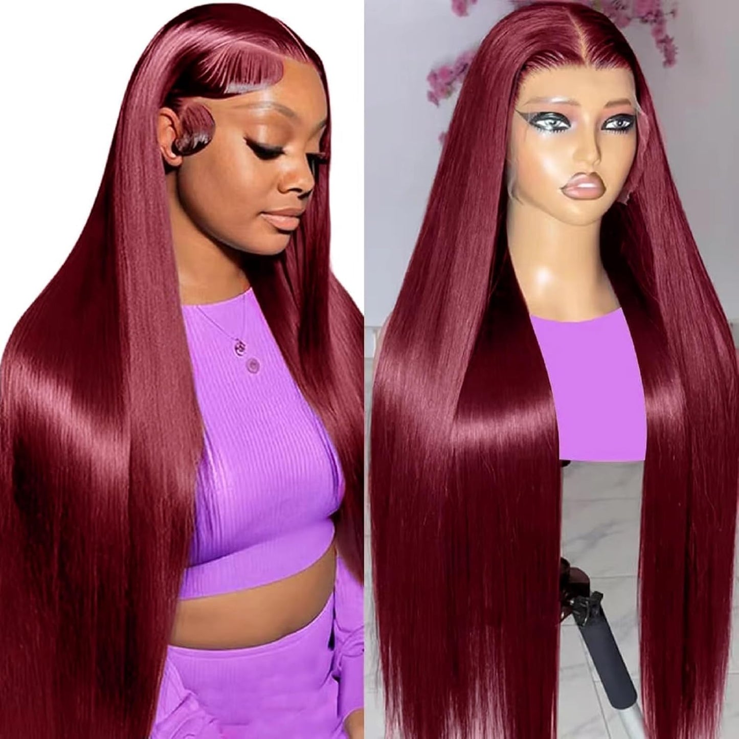 Special Summer Sale Deals 🌷💥Straight HD Transparent Lace Front Wigs Human Hair