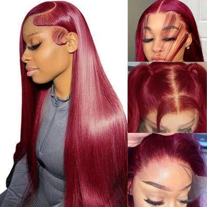 Special Summer Sale Deals 🌷💥Straight HD Transparent Lace Front Wigs Human Hair