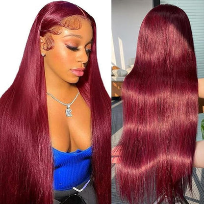 Special Summer Sale Deals 🌷💥Straight HD Transparent Lace Front Wigs Human Hair