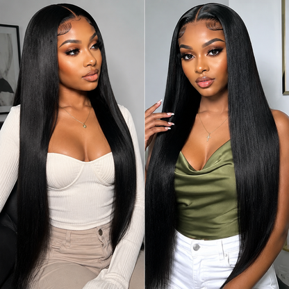 Special Summer Sale Deals 🌷💥Straight HD Transparent Lace Front Wigs Human Hair